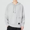 Under Armour Ottoman Fleece Hoodie Men Tops Grey 1373878-558