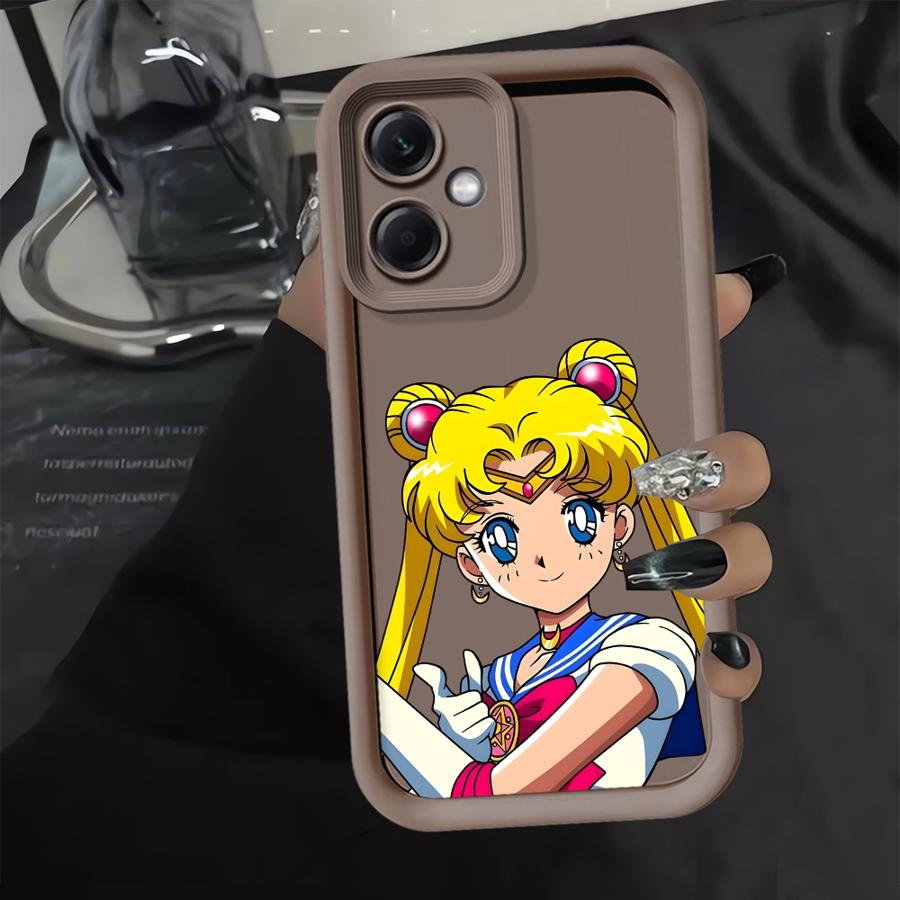 Phone Cover Case for Xiaomi Redmi Note 14 Pro Plus 12S 10 11 9s Note 13 12 10S 11S Anime Sailor Moon