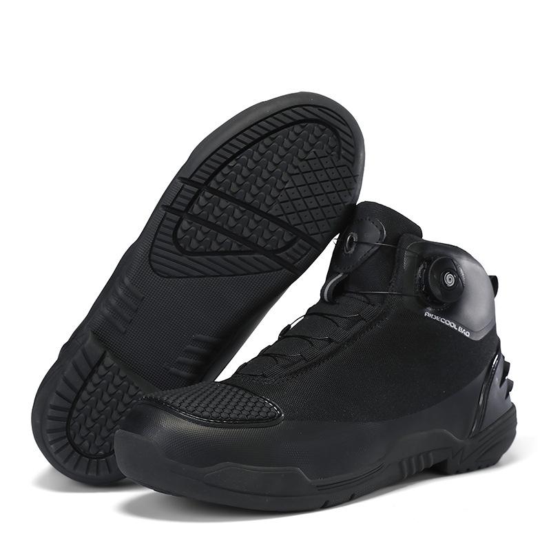 Waterproof Mesh Motorcycle Shoes With Surface Off-road Men's Women's Rally Riding Equipment Breathable Boots