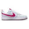 New Nike Court Borough Low 2 'Pure Platinum Pink Prime' GS BQ5448-015