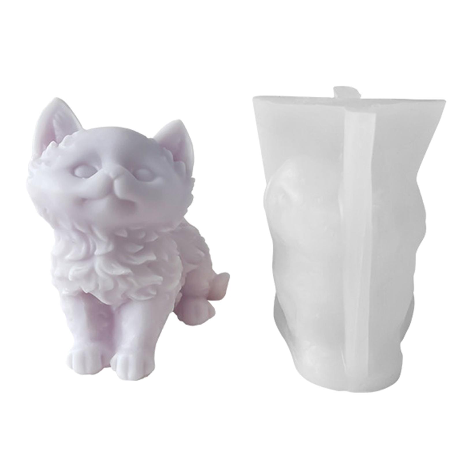 

Silicone Soap Moulds Cute Cat Shaped DIY Crafts Moulds Silicone Soap Moulds DIY Candle Moulds Hand-Making Soap Supplies 1