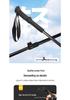 Ultra-light Carbon Fiber Trekking Poles: Three-section, Non-slip, Telescopic Walking Sticks
