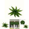 Boston Fern Artificial Plant With Uvresistant Plastic Foliage For Home Decor And Office Space