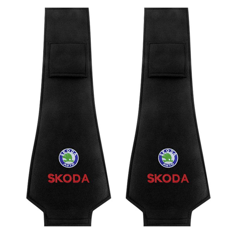 1 dona Avtomobil oʻrindiq orqa bosh suyanchiq yostigʻi chang oʻtkazmaydigan qopqogʻi Skoda Octavia 1 2 3 A4 A5 MK2 Fabia Kamiq Kapoq Kodiaq Rapid SCALA uchun