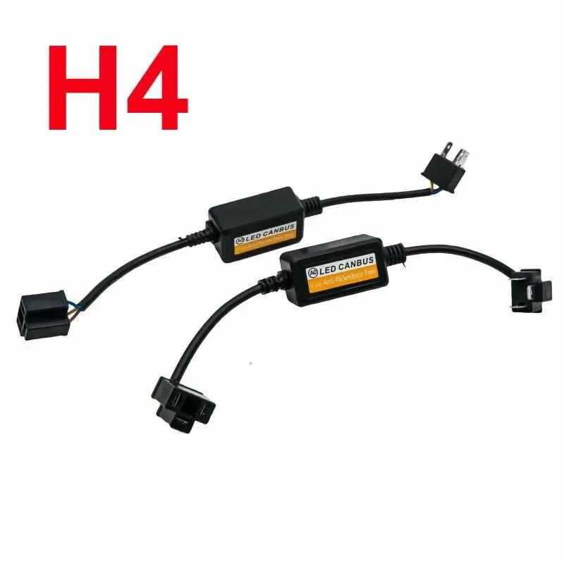 1Pair Led Canbus Decoder Lamp Failure Elimination Resistor H1 H4 H7 9005/9006/9012 Headlight Canceller Car Light Accessories