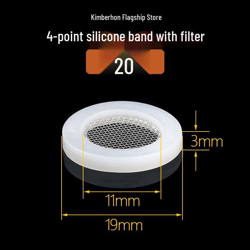 Silicone Rubber Gasket Seal Ring for Shower Head and Water Pipe