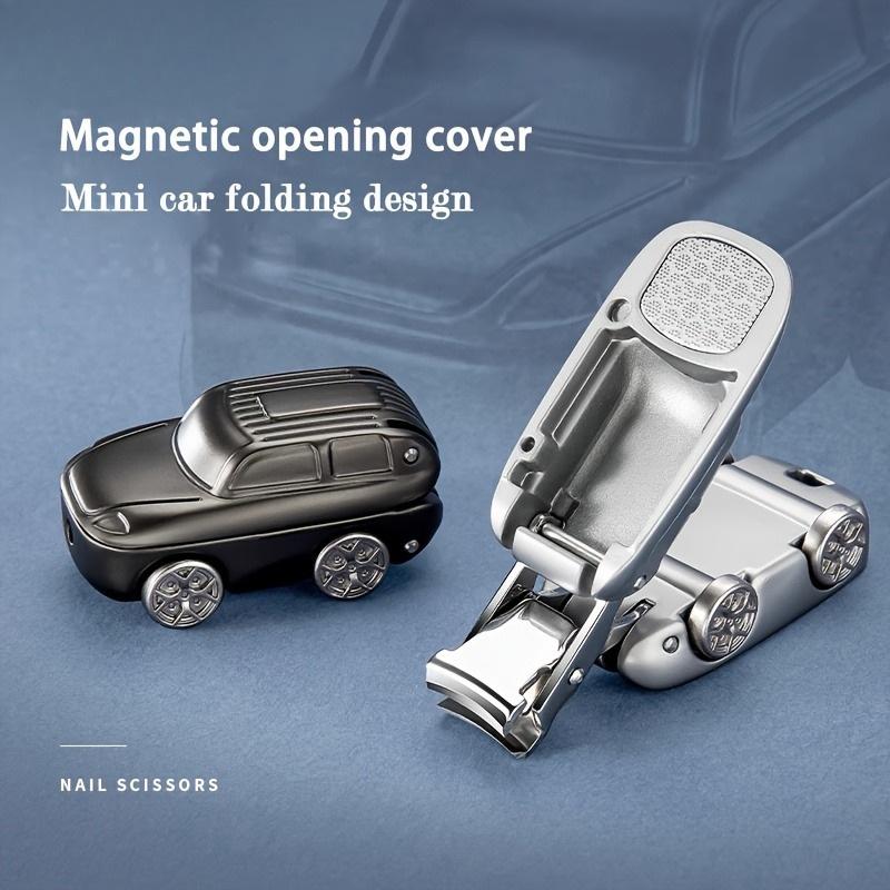 Advanced Foldable Car Style Nail Clippers, Ultra Sharp Trimming Nail Cutters, Made of Stainless Steel Material, Suitable for Nails and Toenails