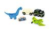 BRIO Dinosaur Train for ages 3 and Wooden Gift 36096, up. [Toy, Toy, Locomotive, Car, (Birthday/Christmas)]