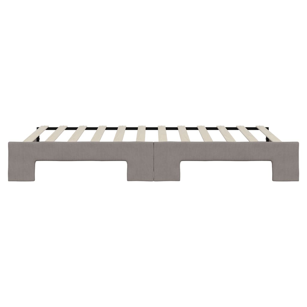 Vidaxl Sofa Rozsuwana, Kolor Taupe, 100X200 Cm, Tkanina