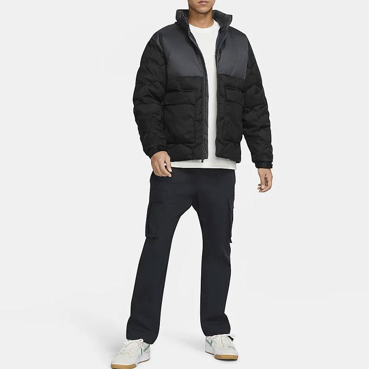 Nike Casual Skateboard Cotton Jacket Men Outerwear Black DD8598-010