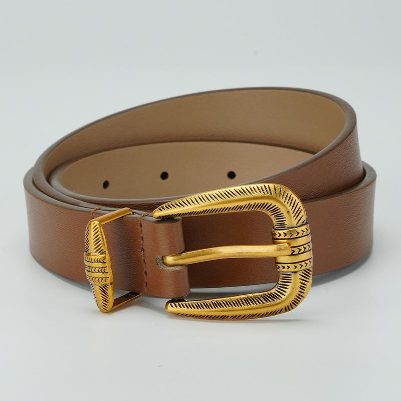 Slim Belt for Women's Waist Simple and Versatile Decorative Fashionable Dress Accessories Skirt Thin Belt