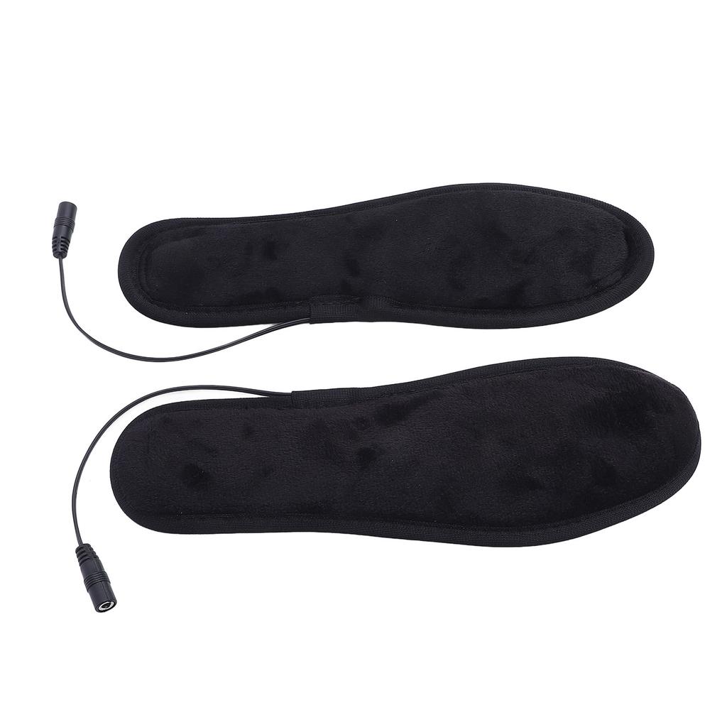 1 Pair Heated Insoles USB Heated Insoles Non Slip Temperature Control Heating Insole for Home