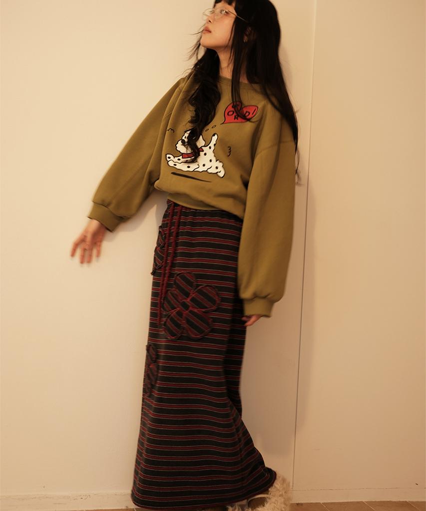 Sordi Daisy Skirt_Grey