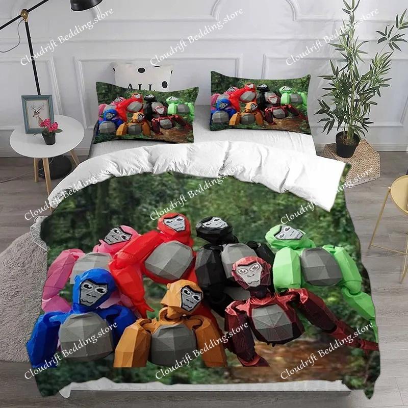Game Gorilla Tag Bedding Sets Comforter Quilt Bed Cover Duvet Cover Pillow Case Sets Bedroom Decoration Home Textiles