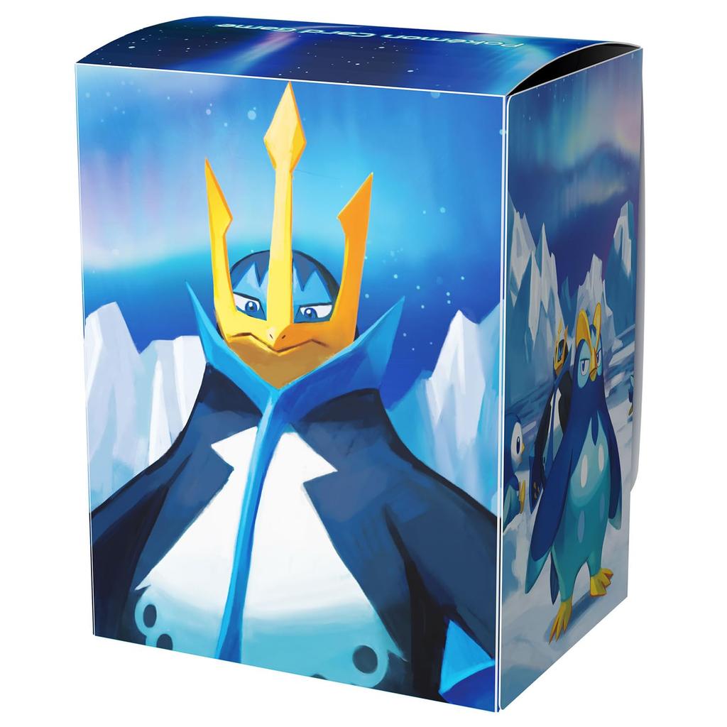 Pokémon Center Original Pokémon Card Game Deck Case: Piplup, Potaishi, and Empoleon