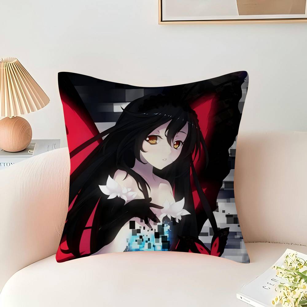 Kuroyukihime Cushion Cover Pillowcase Upholstery Sofa Throw Pillow Home Decor Pillowcas