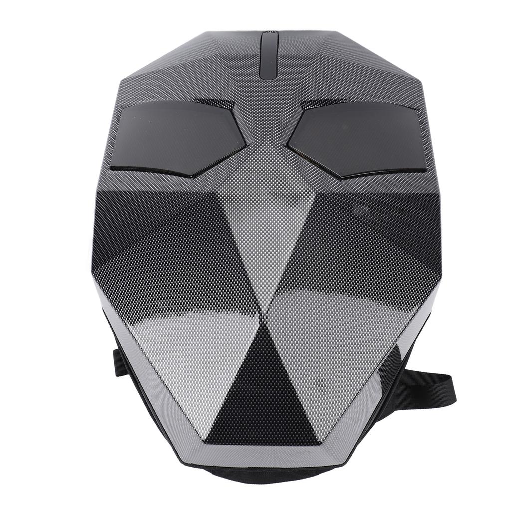 LED-Motorradrucksack 60 x 48 Pixel Programmierbar Regendicht LED Hartschale Fahrrucksack für Radfahren