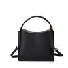 Leather messenger bag go cowhide women's bucket bag handbag large capacity vegetable basket bag women