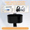 4 in 1 Desk Cup Holder Clamp on Under Desk Headphone Hanger Versatile Easy to Install Cup Holder for Coffee Mugs Water Bottles