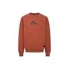 Sweatshirts Men's China Red Crew Neck Moderate Regular 0ELBSM0SW1144XXCT
