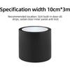 1Pc 3Meters Carbon Fiber Pattern Tape Car Door Bumper Edge Guards Protection Single-Sided Kitchen Strip Self-Adhesive 35710Cm