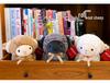 Brown Curly Sheep Plush Toy - Wool Doll for Girls' Birthday Gift