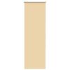 Blackout Roller Blind Beige 60 x 130 cm Fabric Width 55.7 cm Polyester