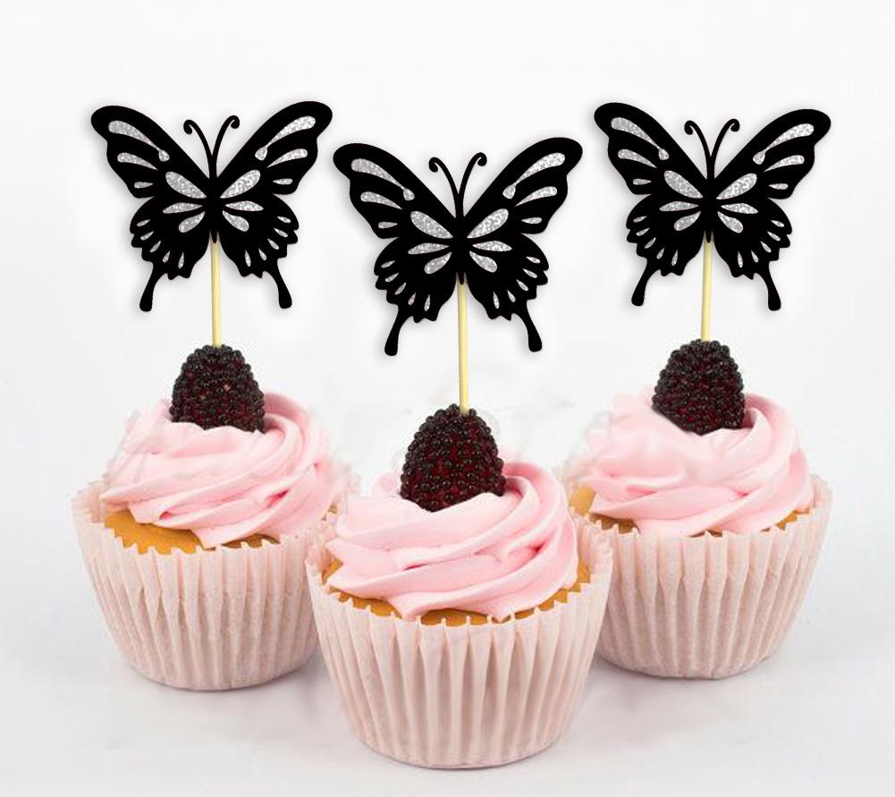 Liebling Souvenir| Kuchendeckel | Geburtstag Hochzeit Party Dessert Dekorationen – Packung mit