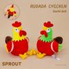 Cute Cartoon Rooster Plush Doll Children Toy For Kids Room Decor Gift