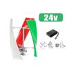 Energy Windmill 400W/600W/800W 12V/24V/48V Lantern Vertical Axis Permanent Maglev Wind Turbine Generator with MPPT Controller