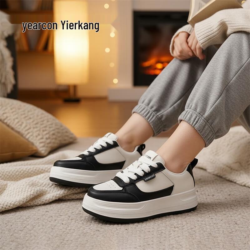 Yierkang Women s 2025 Autumn Platform Casual Sneakers US 9