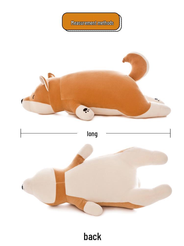 Shiba Inu Plüschkissen: Gemütliches Corgi & Hund Puppen Rückenlehnen Ornament für das Wohnzimmer