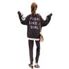 Fashion Casual Sports Suit for Women Spring and Autumn Loose Long-sleeved Trousers Thin Sweatshirt Two-piece Set