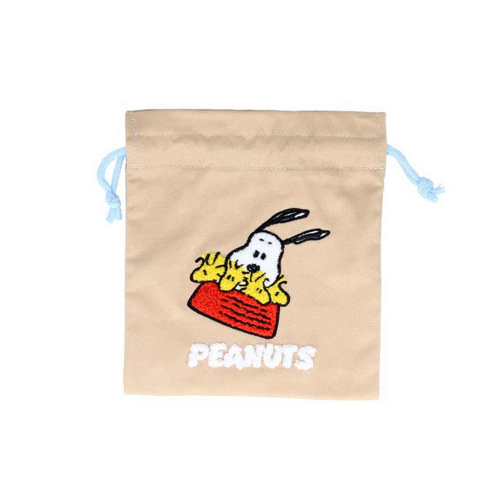 

Snoopy Мешок на шнурке S2336553 [Sunstar Stationery], Вышитый, Бежевый, бежевый