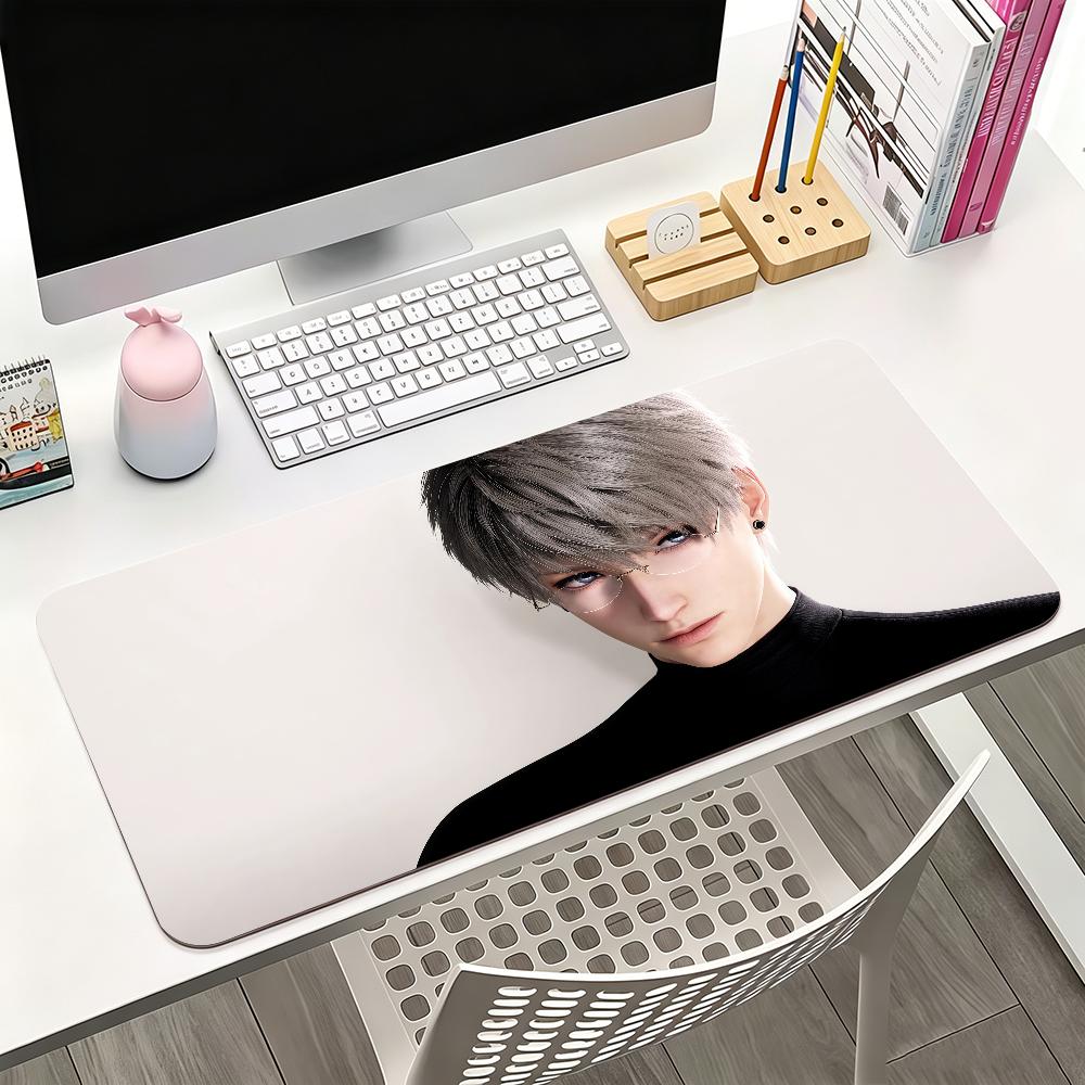 Game Love and Deepspace Xavier Mouse Pad Square Office Gaming Desk Mat Waterproof Non-Slip Rubber Decorative