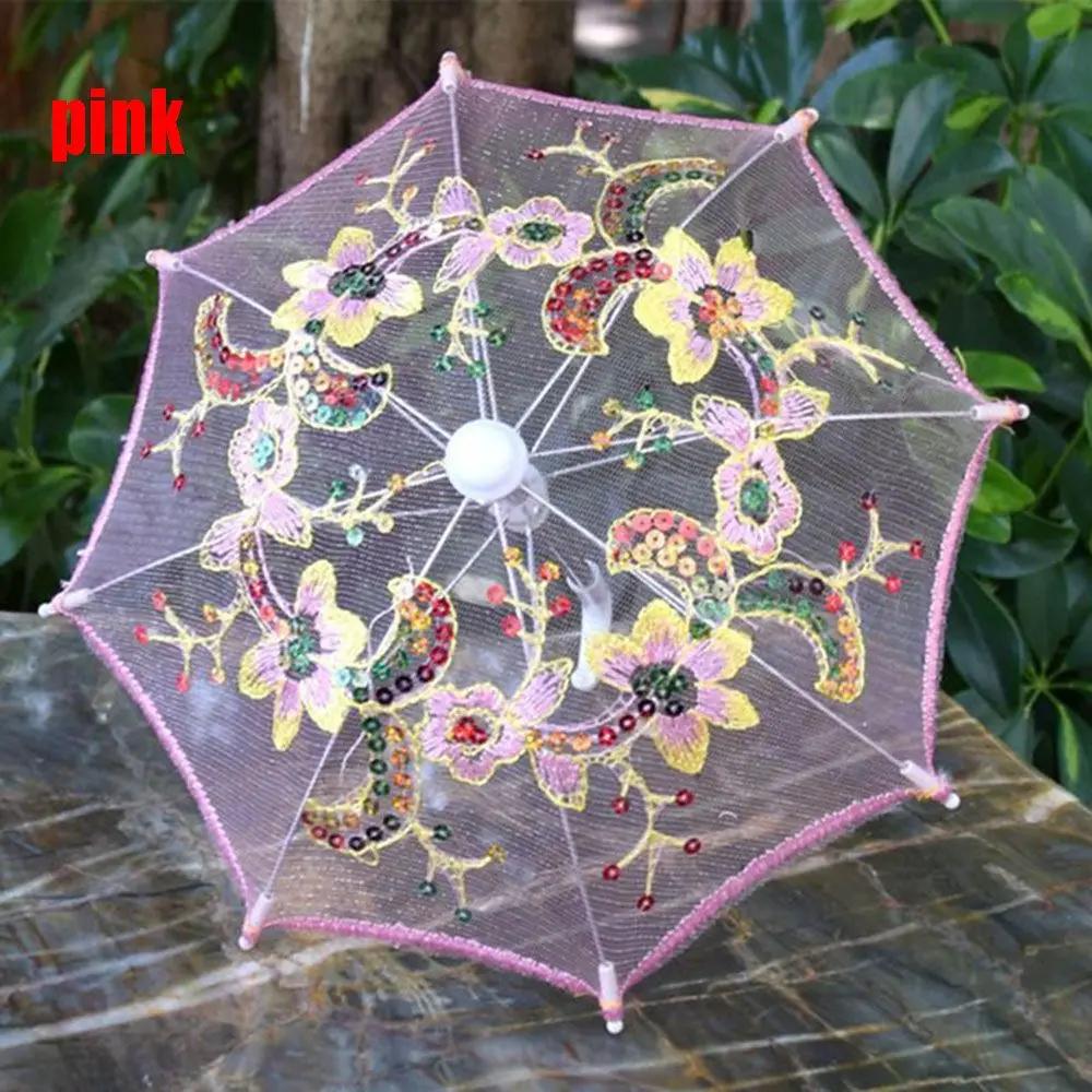 1 Pcs New Mini Doll Umbrella Toy Rain Umbrella Dolls Accessories Birthday Gift For Kid Children Doll Embellishment Ornament