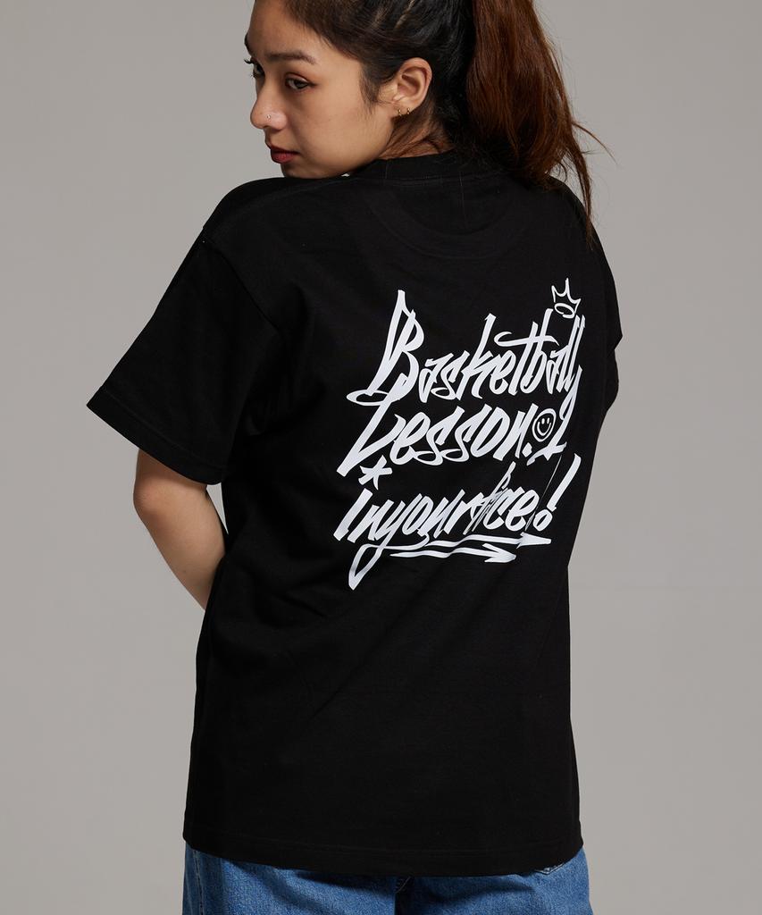 CREAM SODA LAB Basketball Lesson 1 Short Sleeve T-Shirt Black