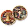 250th Anniversary Commemorative Coin Independence Day Founding Medal Challenge Coin Embossed Metal Coin Color Printed Badge