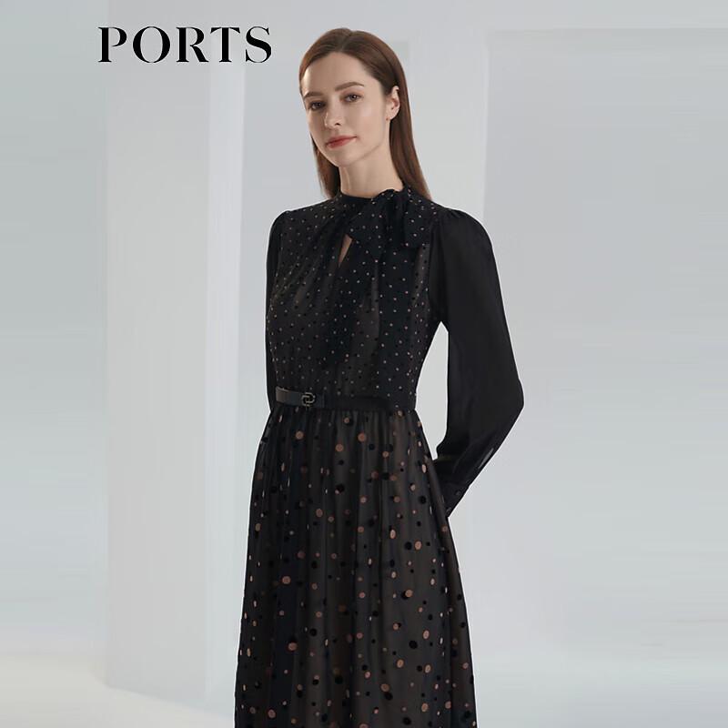 

PORTS Women s Belted H-Line Midi Dress 6