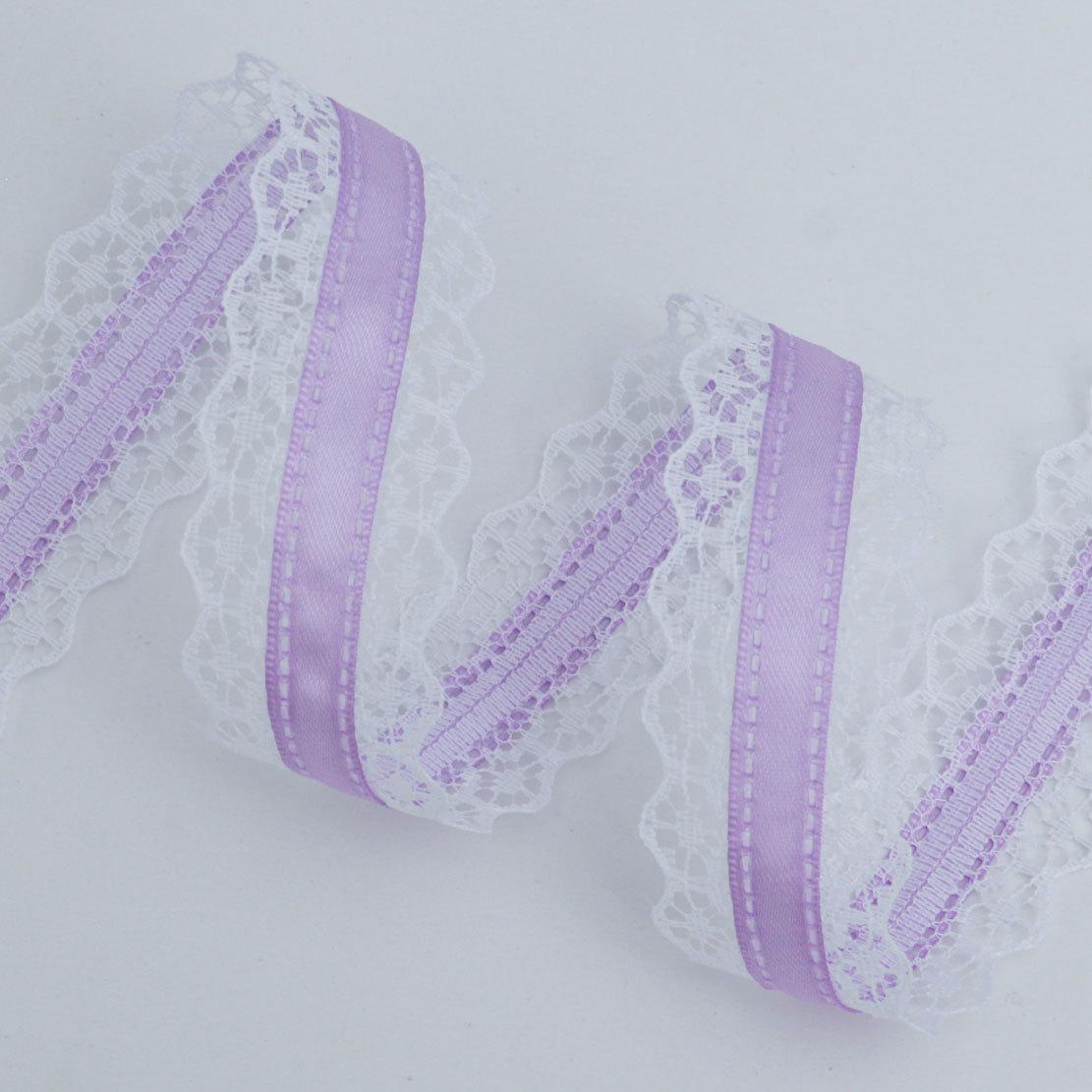 

Элегантный бант из полиэстеровой кружевной ленты 3 см, сделанный своими руками, аксессуары для одежды, галстук, декоративная лента, украшение для волос, заколка, лента, украшение для дома 3cm*10 yards