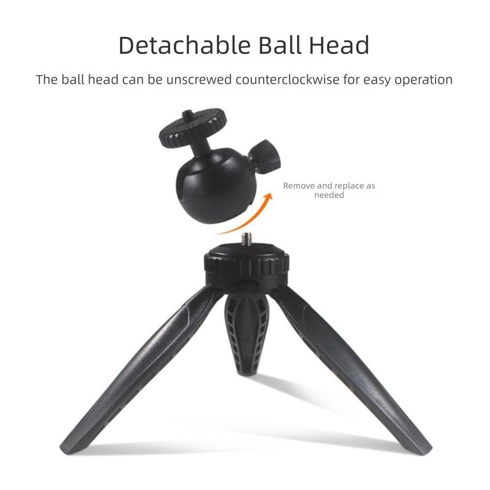 Black Camera Holder Adjustable Mobile Phone Supports Stable Projector Mini Tripod  Projector