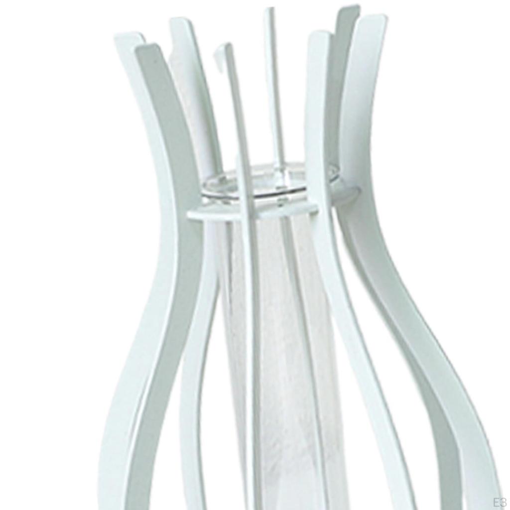 Klares Glasröhren-Blumenvasen-Ästhetischer Topf-Blumenarrangement-Pflanzgefäß-Pflanzenbehälter für