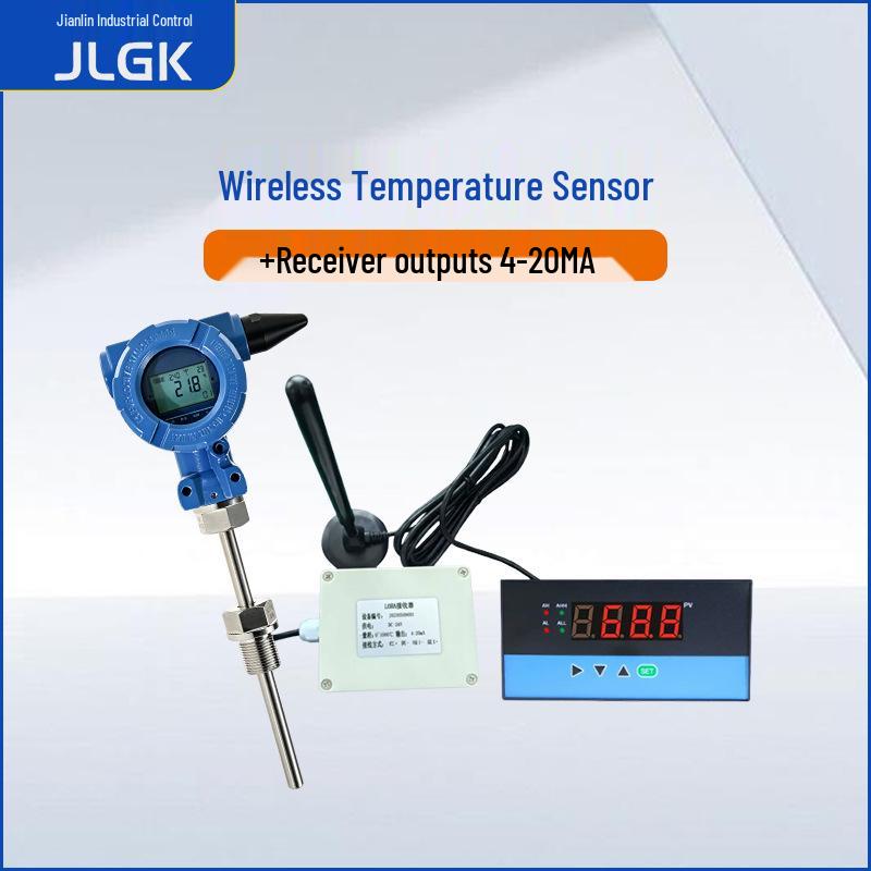 Wireless Battery-Powered 433MHz Temperature Transmitter and Sensor for Pipeline Monitoring