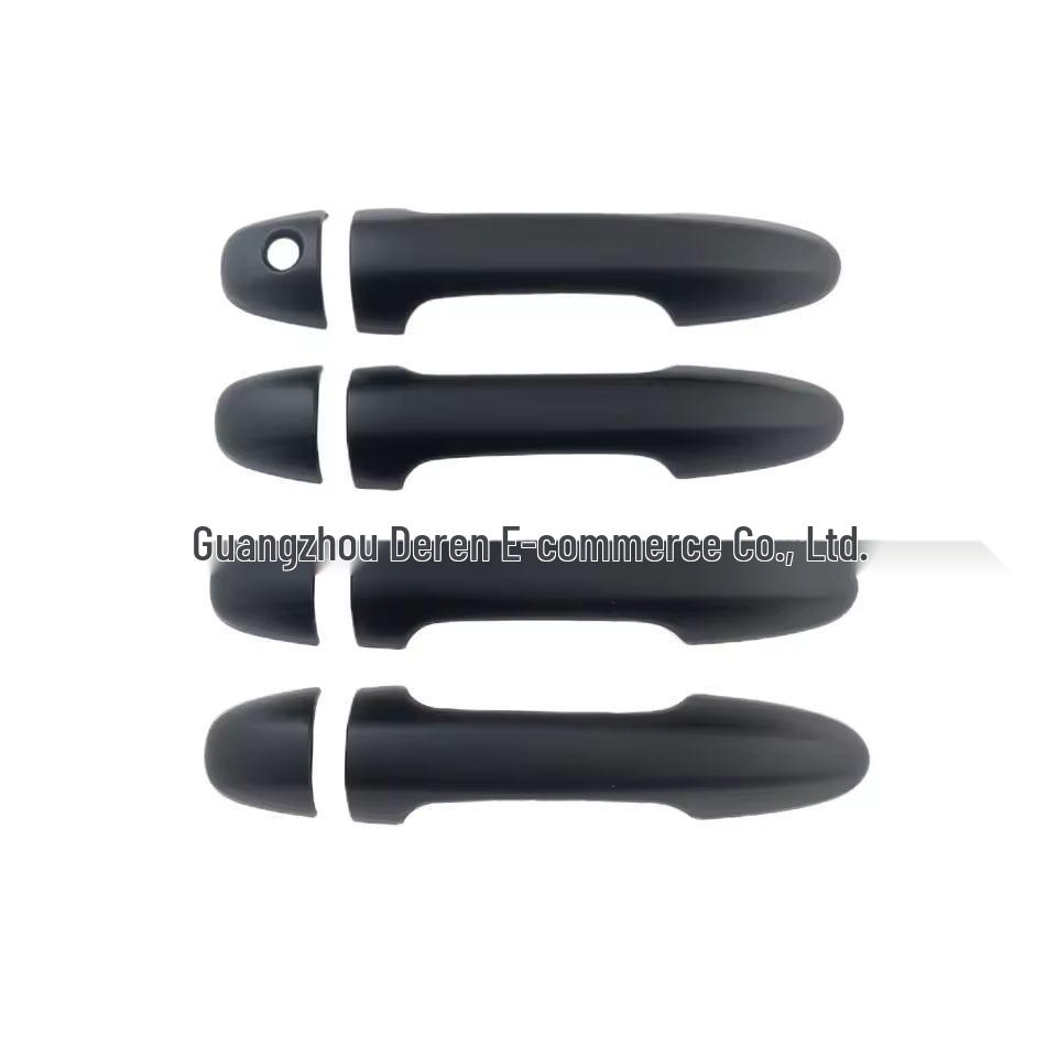 Matte Black Door Handle Stickers for 2016-2020 Toyota Hilux HILUX REVO