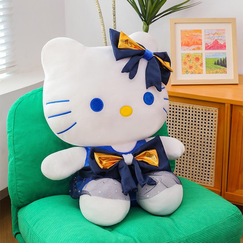 

Плюшевая кукла-котенок, кукла-кошечка, детская подушка для сна, тряпичная кукла 25 cm