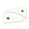 2 stk Hjørnebeskyttelse for bildør Støtfanger Kollisjon Anti-ripe Beskyttelsesklistremerke For Porsche Boxster Cayenne Panamera Macan Cayman 911 918 996 917 991