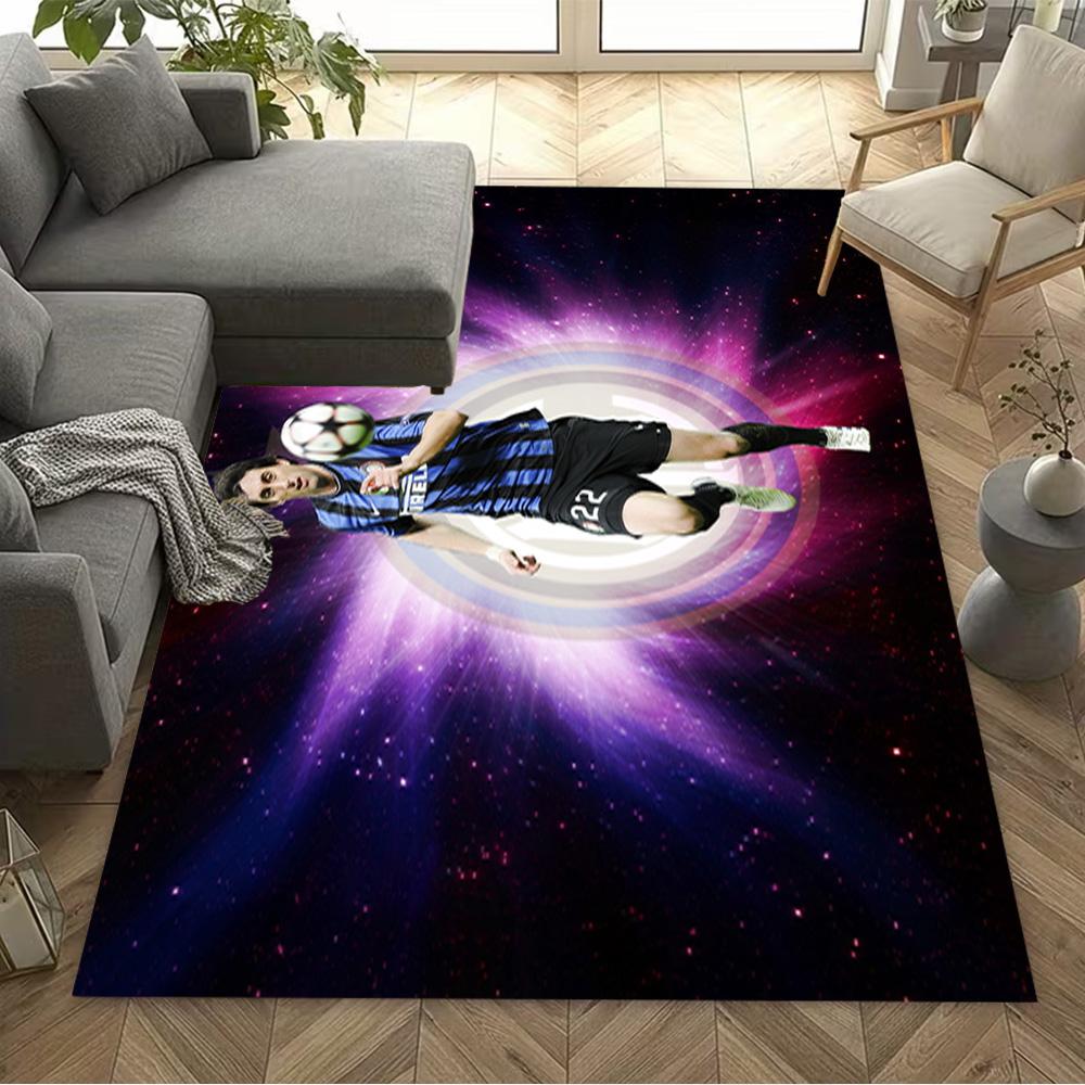 Alex Milito Football Legend Carpet Perfect for Entryway Playrooms Dormitory Balcony Antislip Carpet Decorate Offices