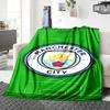 Manchester City Wappen Decken Flanell Bedruckt Atmungsaktiv Warm Überwurfdecke für Zuhause Büro Bettwäsche 0708a9