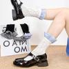 Mesh JK Cotton Socks Thin Women Hosiery Casual Short Sock  Lady