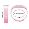 Adjustable Band Vibrating Alarm Wristband LED Digital Display Silent Wrist Shock Bands  Travel Use